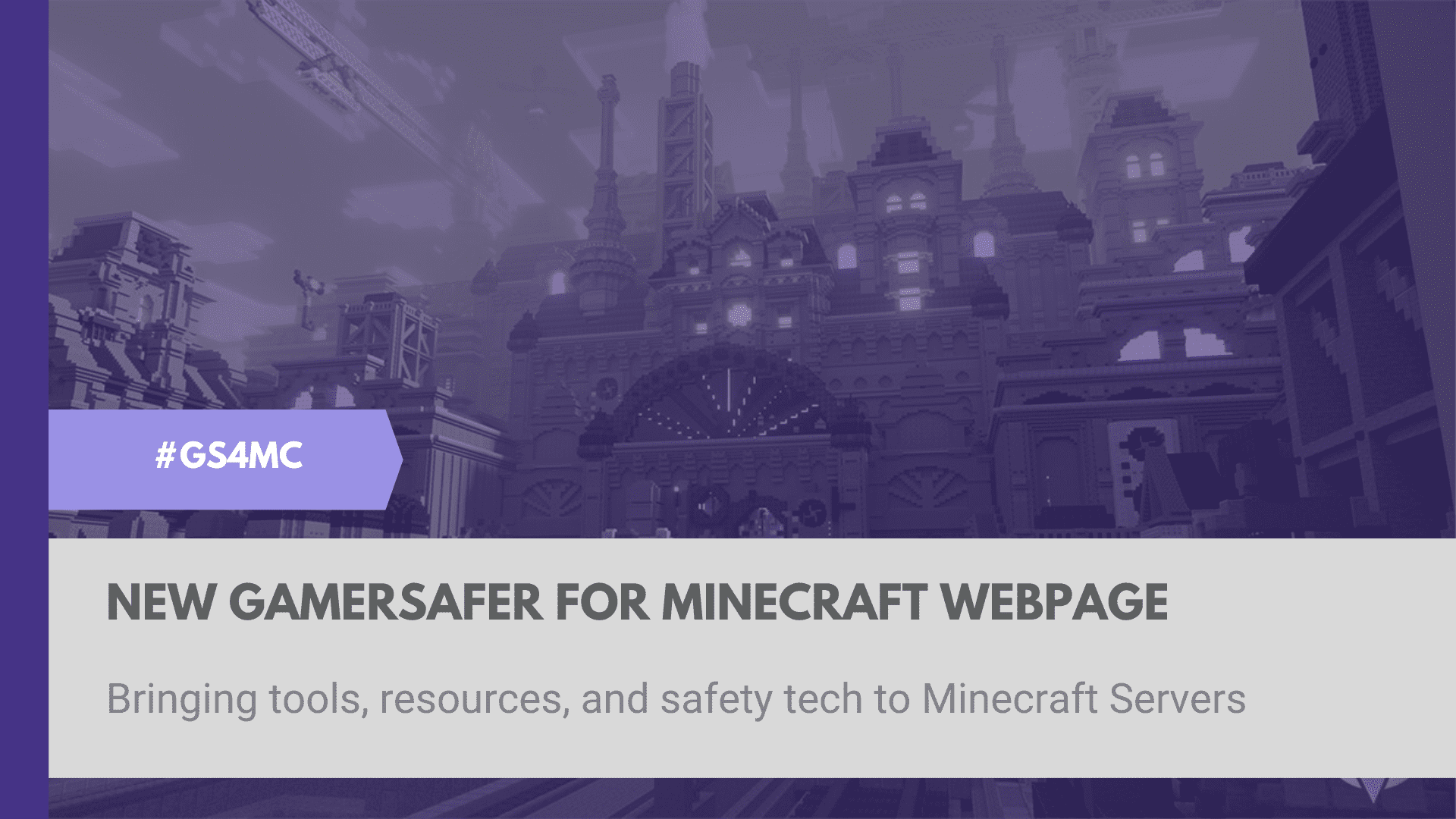 Announcing GamerSafer for Minecraft